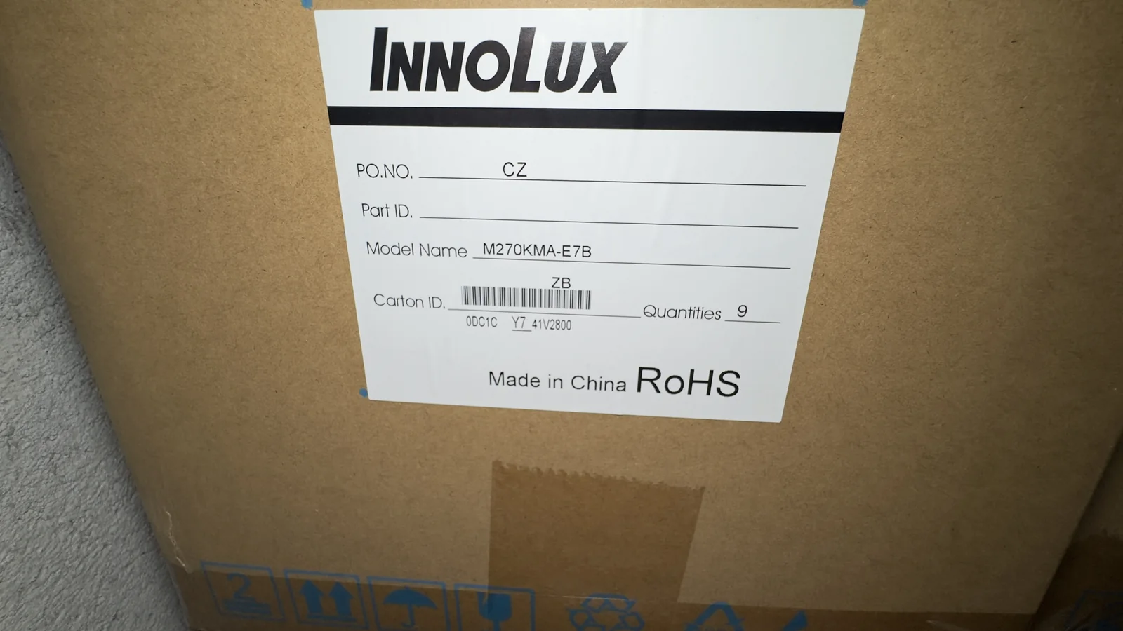 Innolux M270KMA-E7B — product photo 3