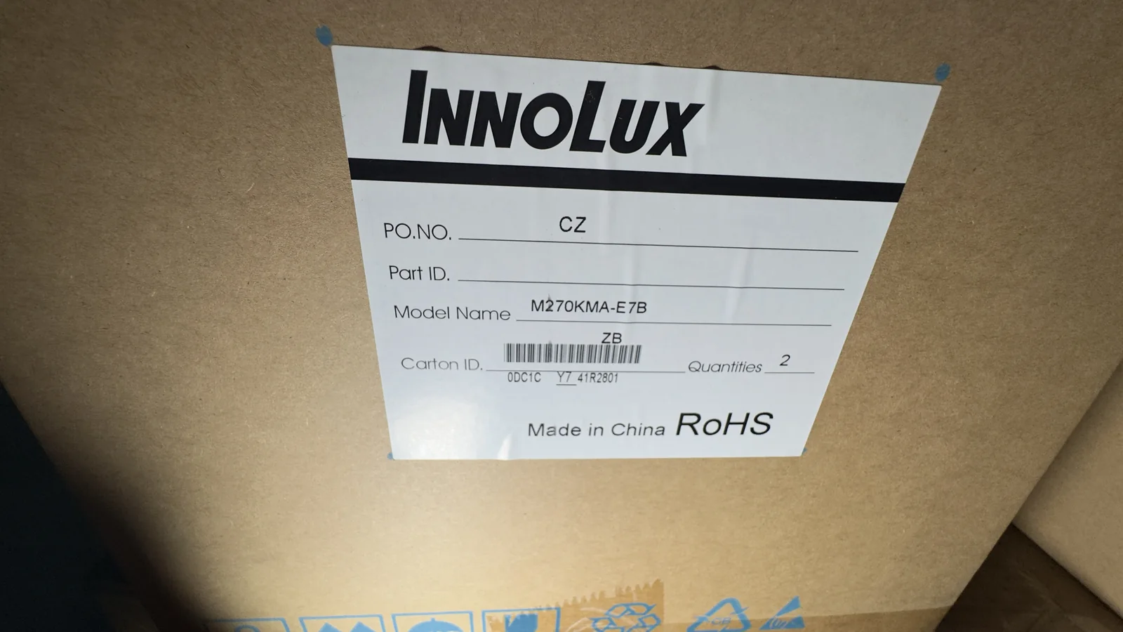 Innolux M270KMA-E7B — product photo 5